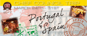 Chef Trip Banner Spain Portugal