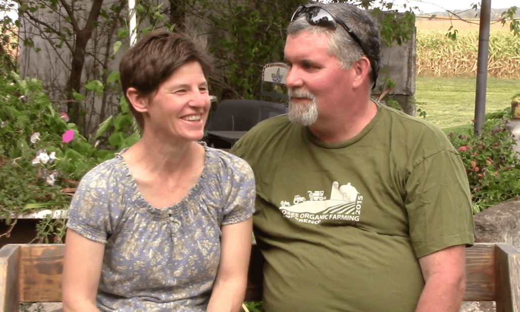 The Lenz family CSA Farmers