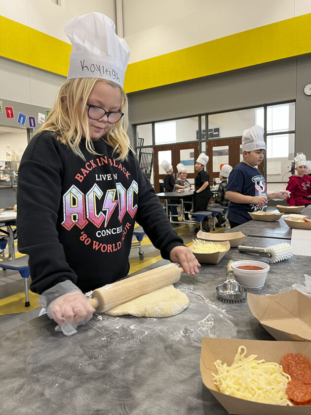 Duncombe Elementary third-grader Kayleigh Nelson